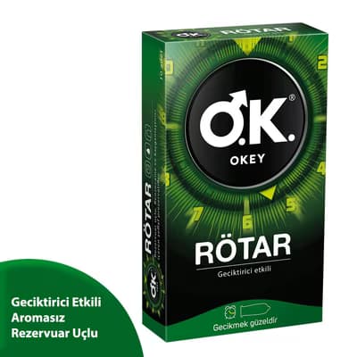 Okey Rötar Prezervatif 10 Adet