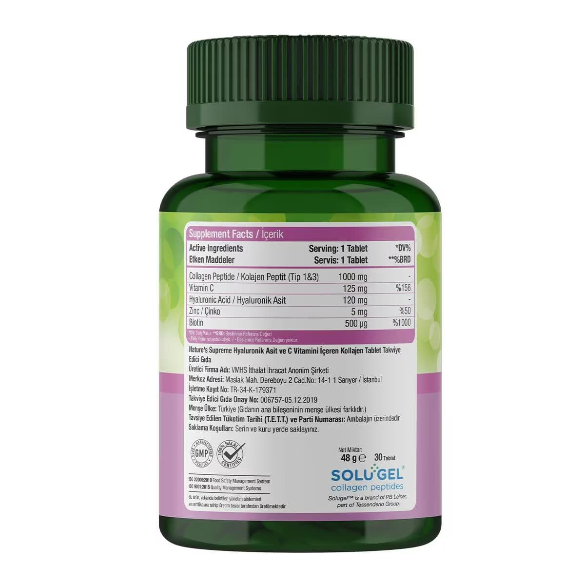 Nature's Supreme Beauty Collagen 30 Tablet 3