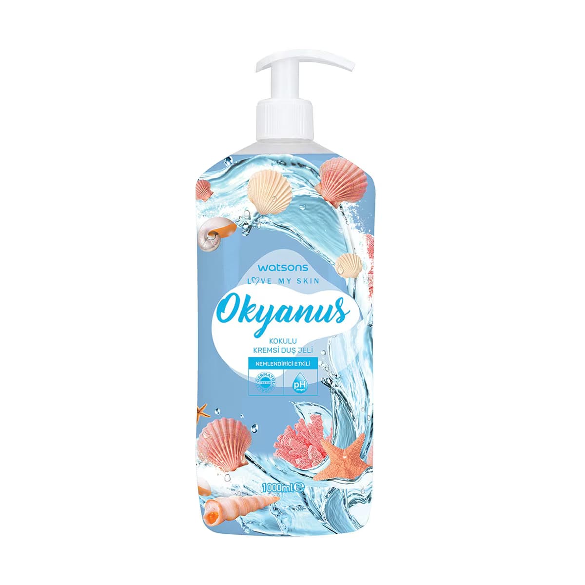 Watsons Kremli Duş Jeli Okyanus 1 L 2