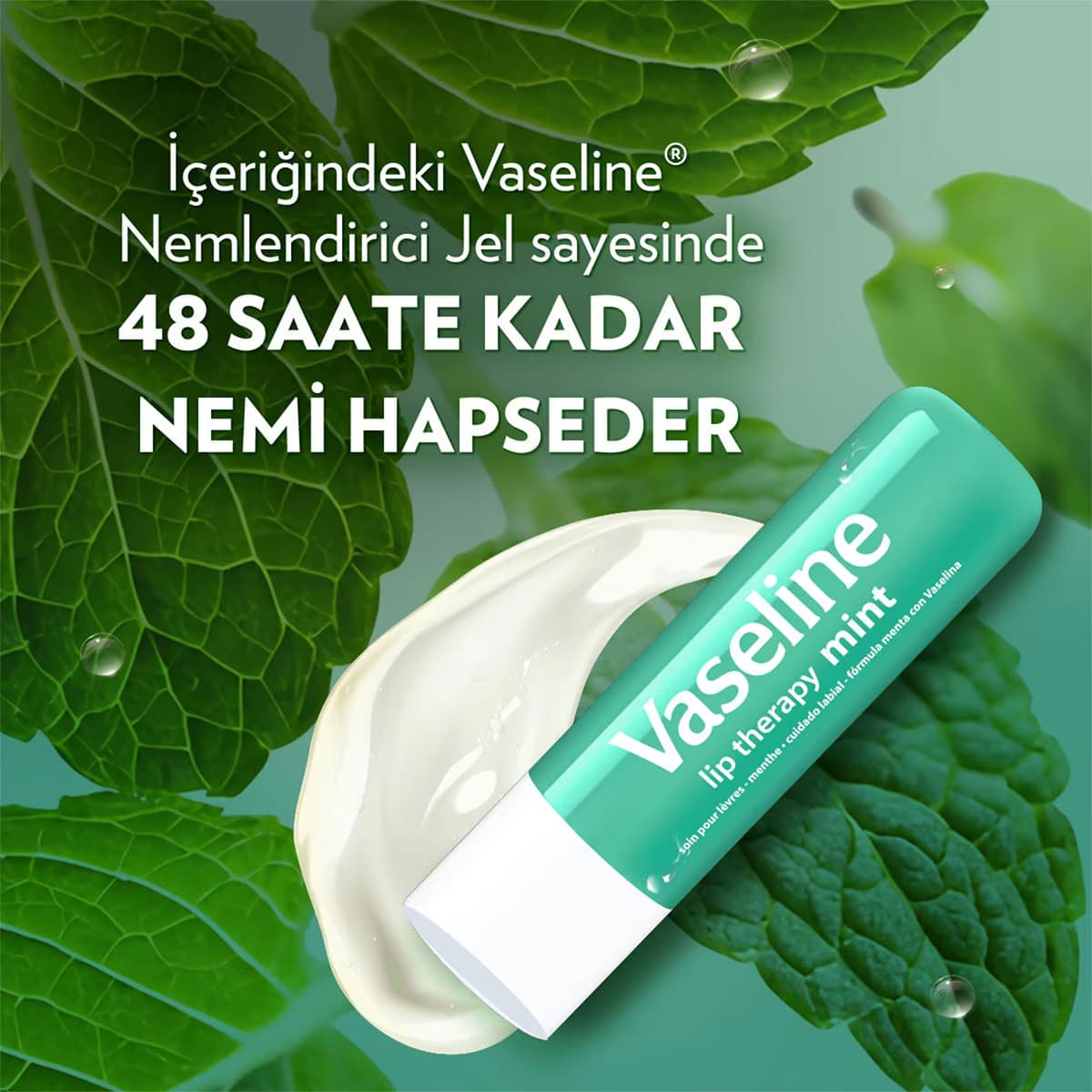 Vaseline Lipstick Mint Etkili 4.8 g 3