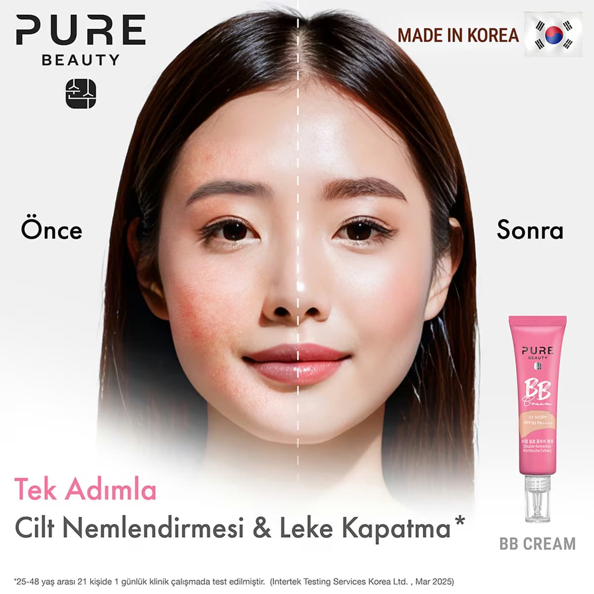 Pure Beauty BB Krem SPF50 PA++++ Natural 30 ml 3