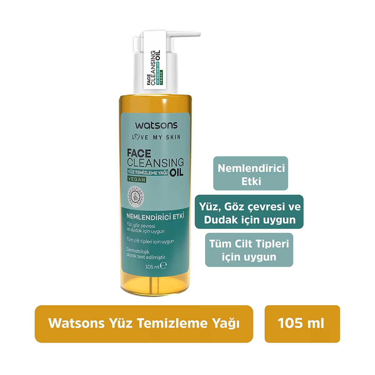 Watsons Yüz Temizleme Yağı 105 ml 2