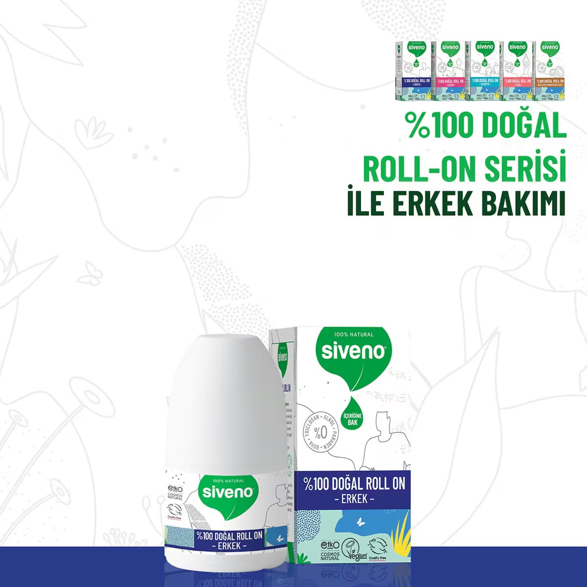 Siveno Doğal Roll On Erkek 50 ml 4
