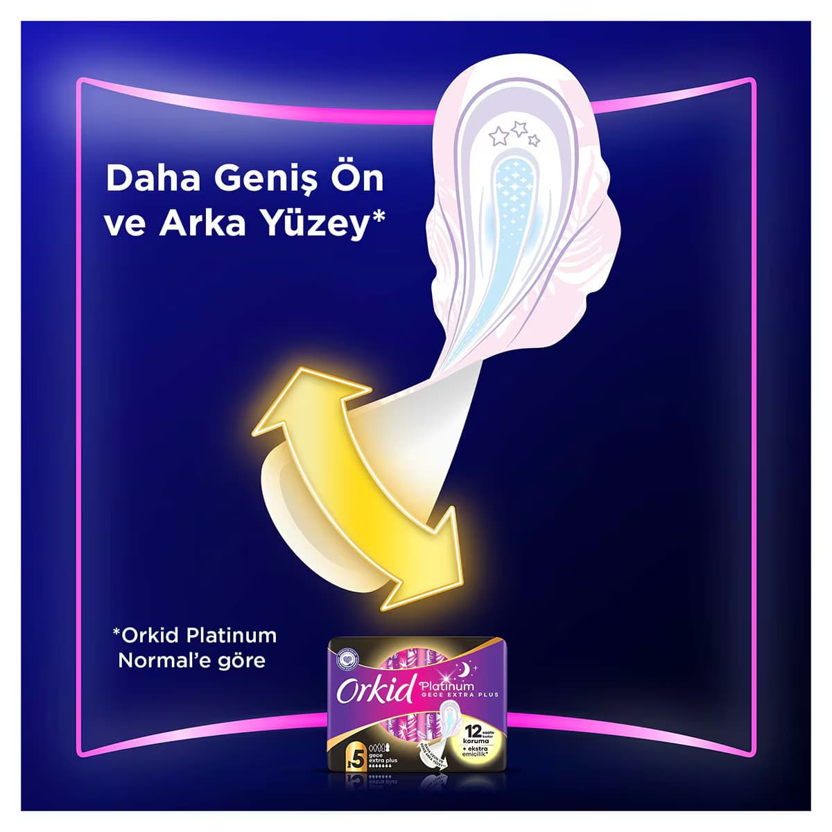 Orkid Platinum Dörtlü Gece Extra 20'li 4