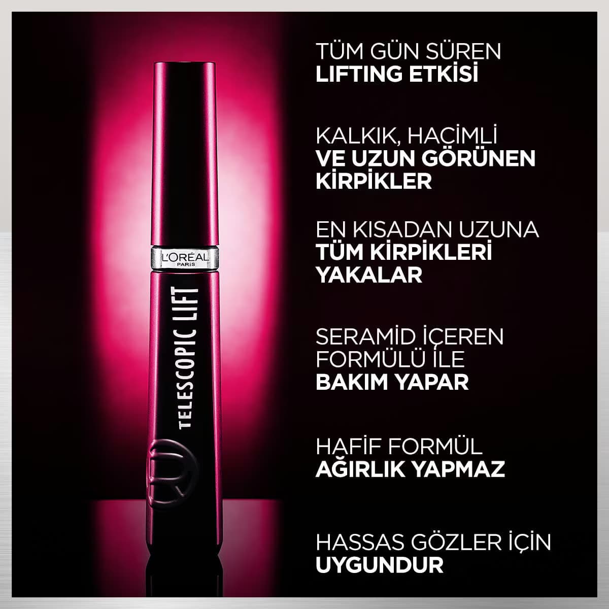 L'Oreal Paris Telescopic Lift Maskara 5