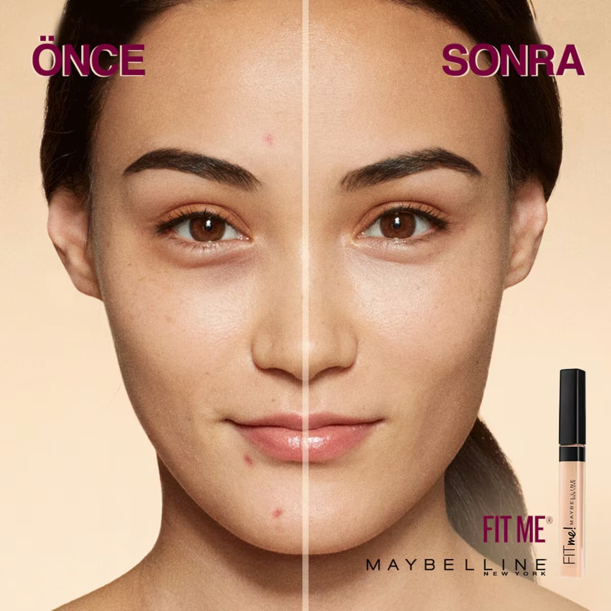 Maybelline New York Fit Me Kapatıcı 20 Sand 3