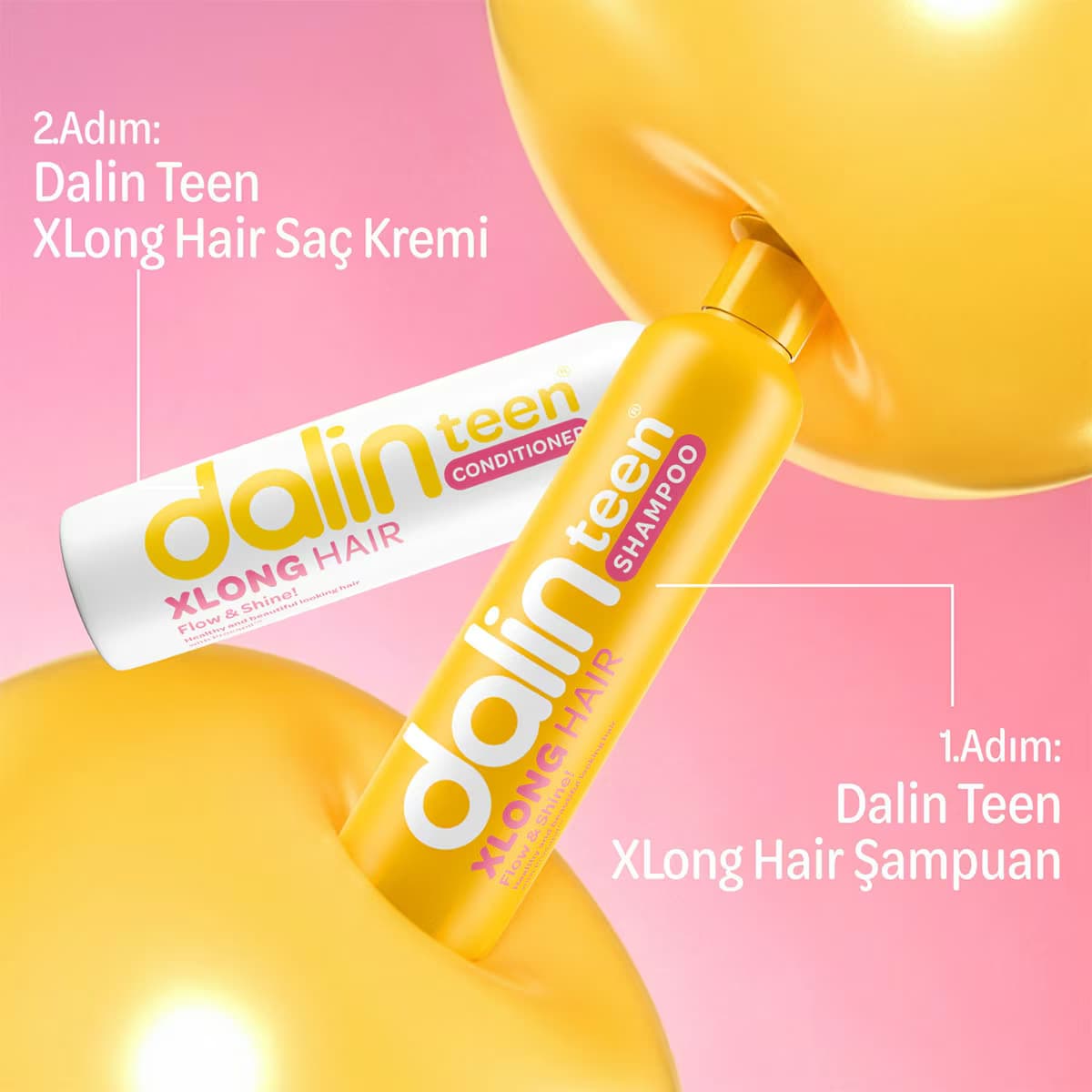Dalin Teen XLong Hair Şampuan 190 ml 5