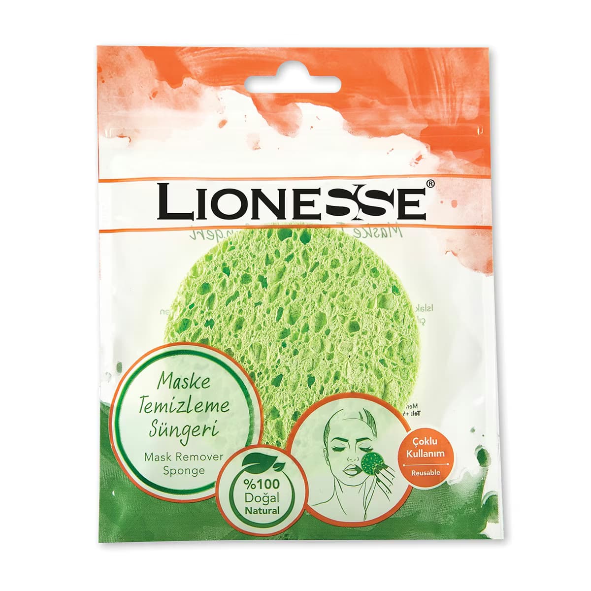 Lionesse Maske Temizleme Süngeri 2