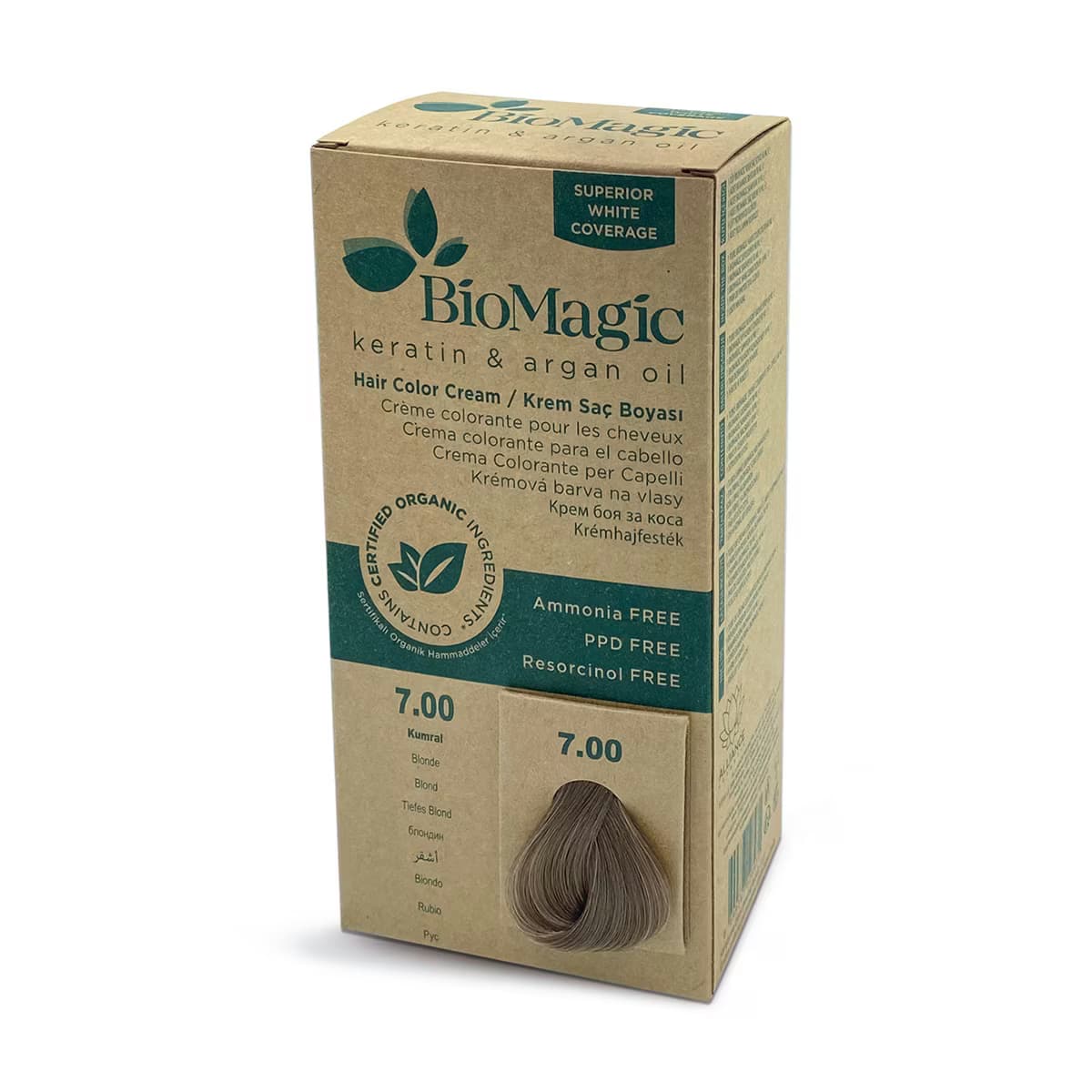 Biomagic Saç Boyası Kumral No: 7.00 2