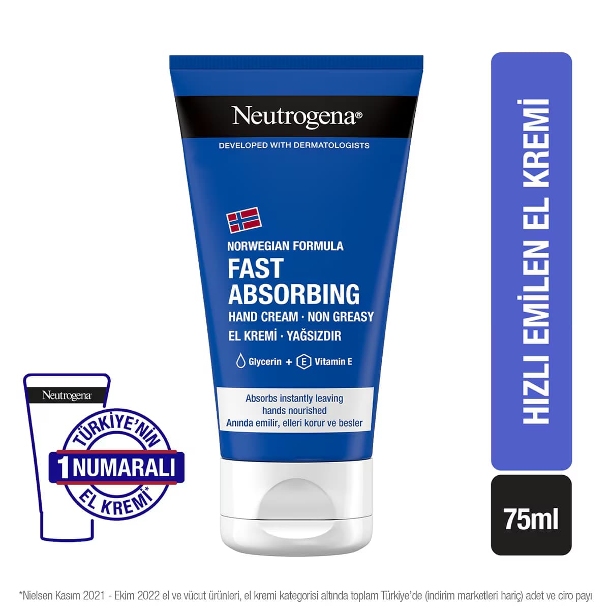 Neutrogena Hızlı Emilen El Kremi 75 ml