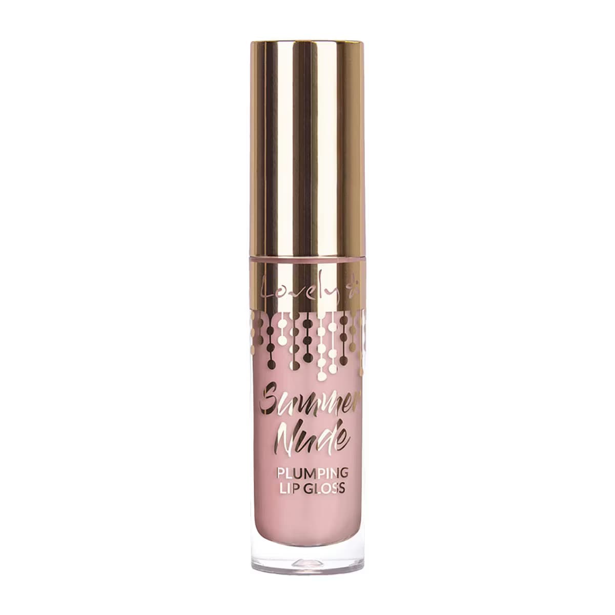 Lovely Summer Nude Plumping Lip Gloss No: 3 4