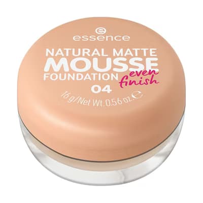 Essence Natural Matte Mousse Fondöten No: 04