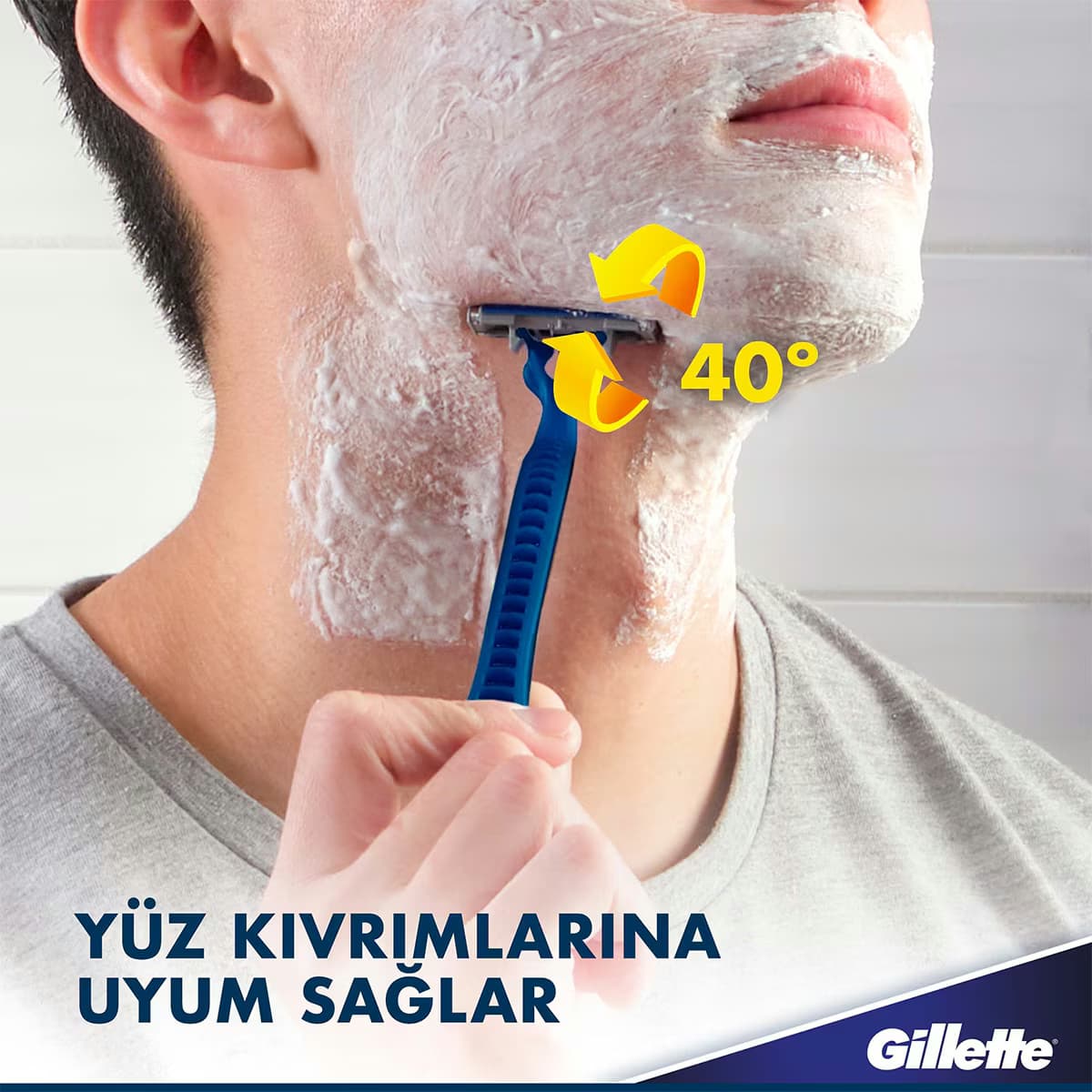 Gillette Blue3 Comfort Slalom 5'li 5