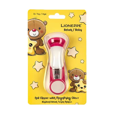 Lionesse Büyüteçli Bebek Tırnak Makası