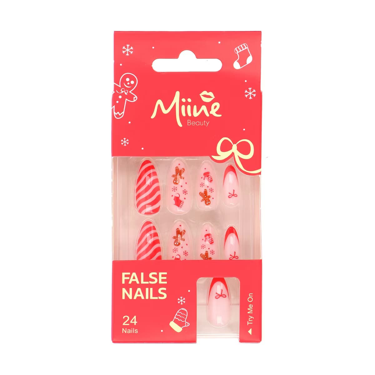 Miine New Year Takma Tırnak Cookie 24'lü 3