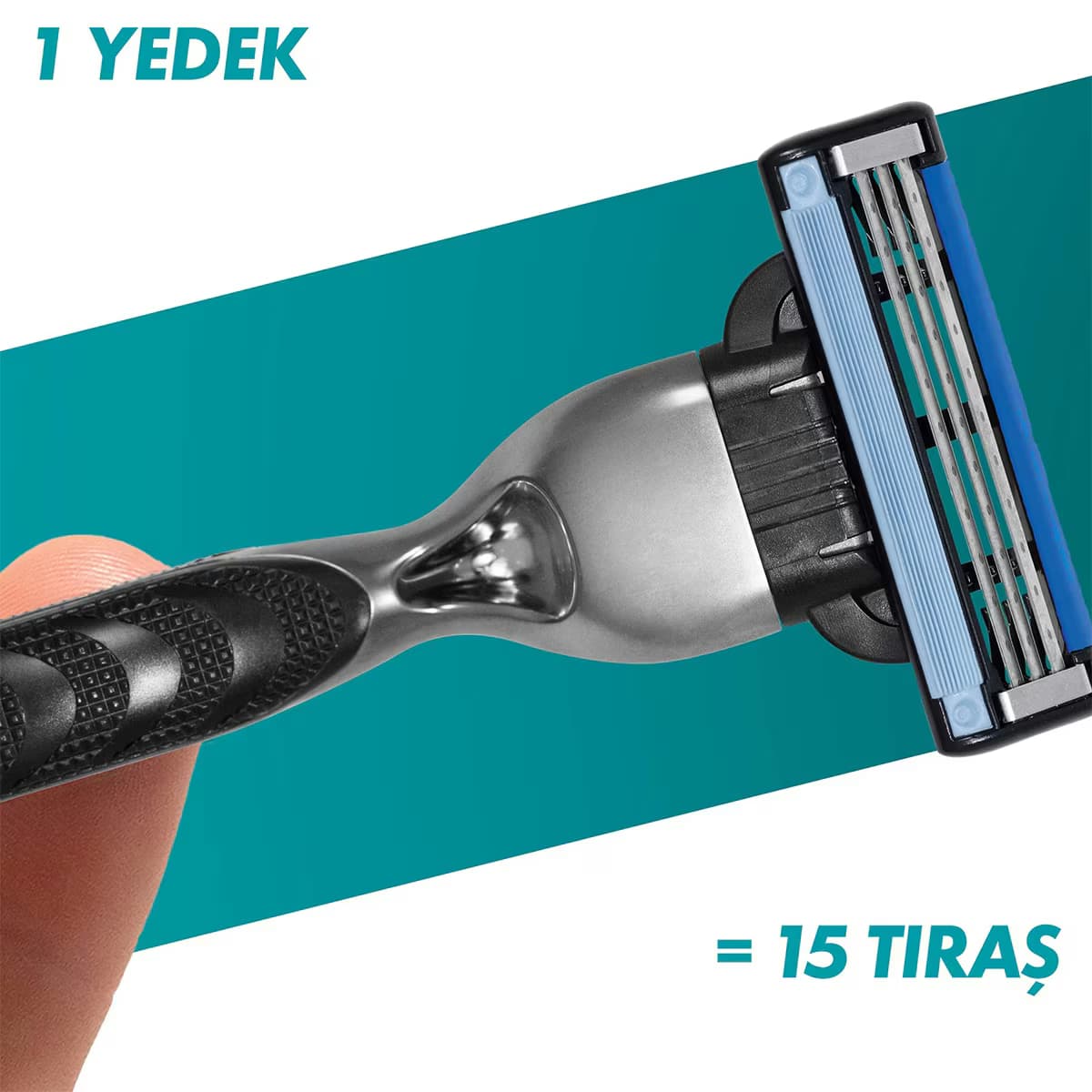 Gillette Mach3 Yedek Tıraş Bıçağı 4 Adet 5