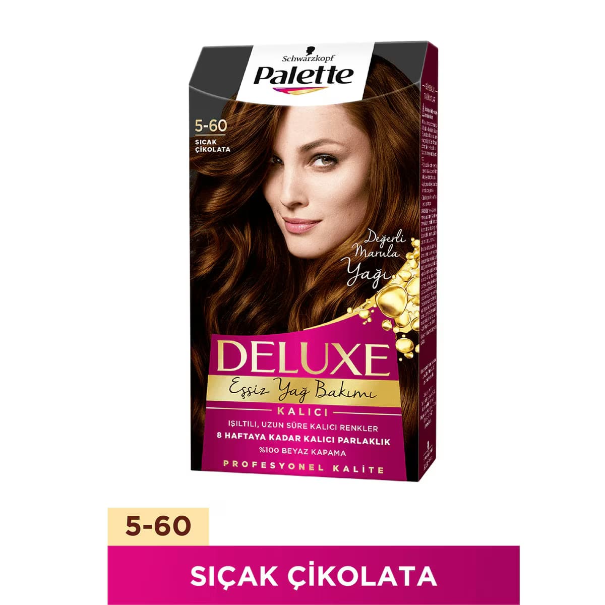 Palette Deluxe Saç Boyası 5-60 Sıcak Çikolata 4