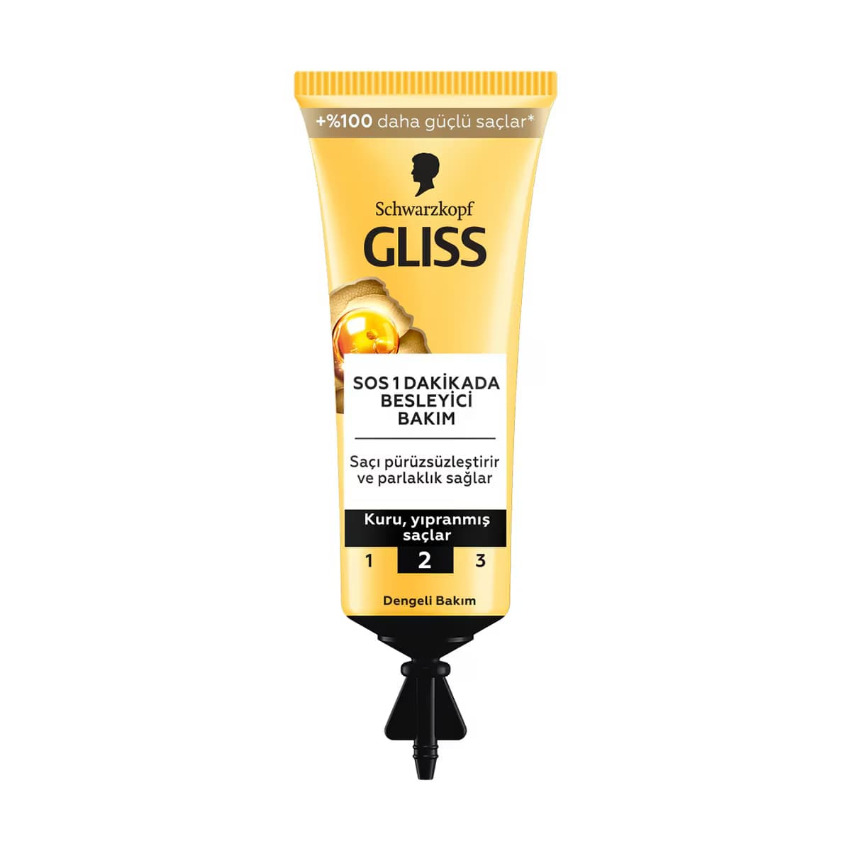 Gliss Saç Maskesi Sos Oil Nutritive 15 ml 2