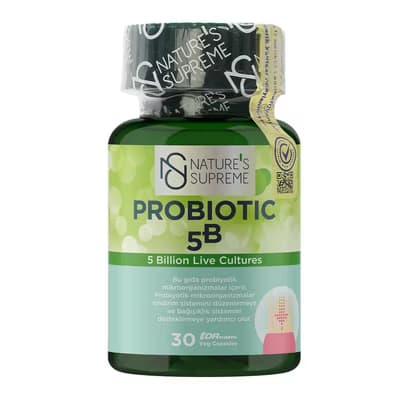 Nature's Supreme Probiotic 5B 30 Kapsül