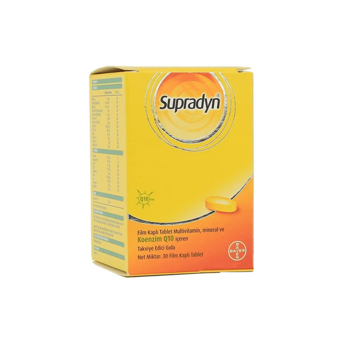 Supradyn 30 Film Kaplı Tablet 2