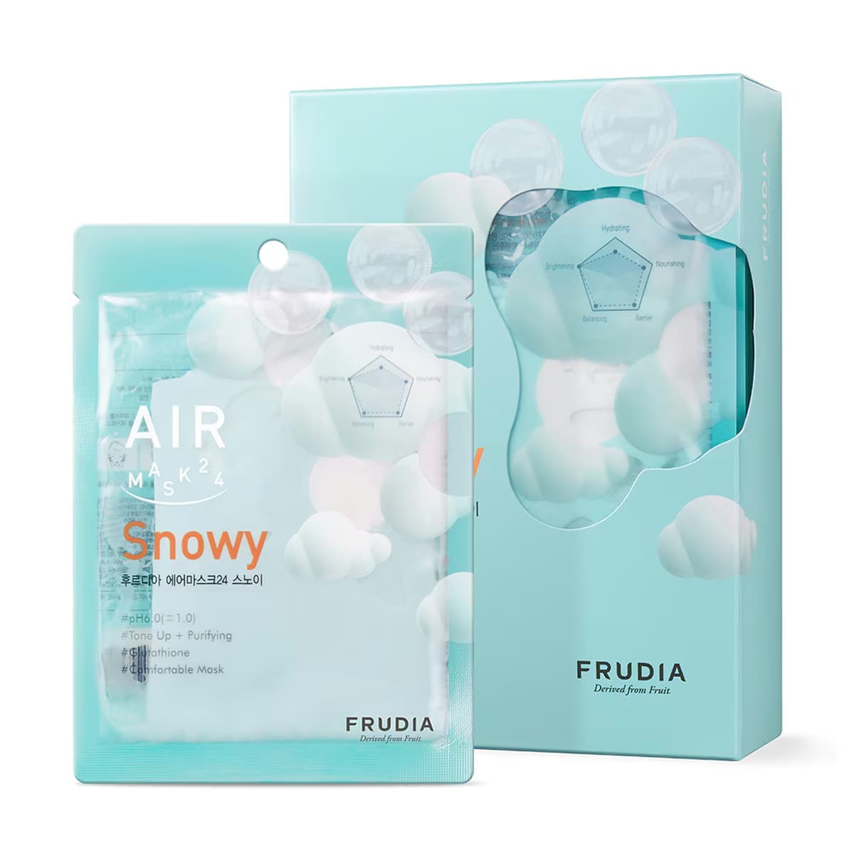 Frudia Air Snowy Maske 10'lu 4