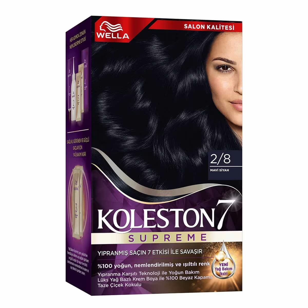 Wella Koleston Kit Boya Mavi Siyah 2/8