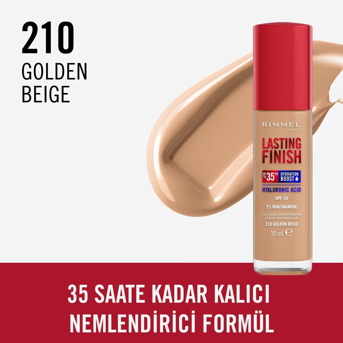 Rimmel London Lasting Finish Fondöten Gold 5
