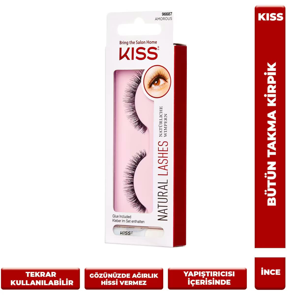 Kiss Bütün Takma Kirpik Extra Uzun 2
