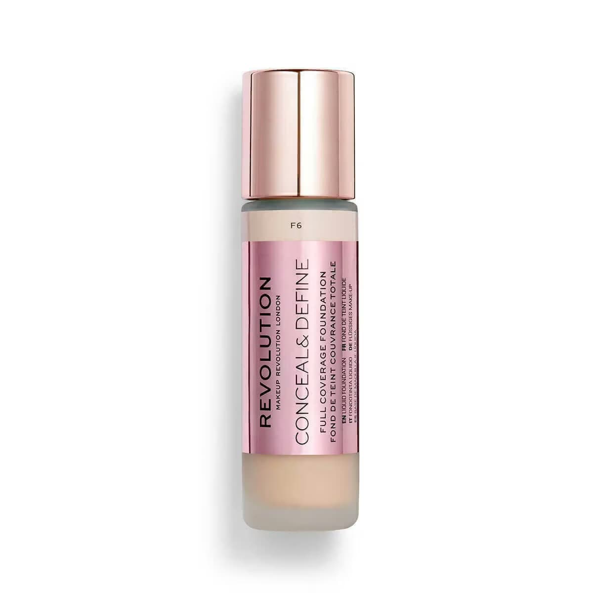 Revolution Conceal & Define Fondöten F6 5