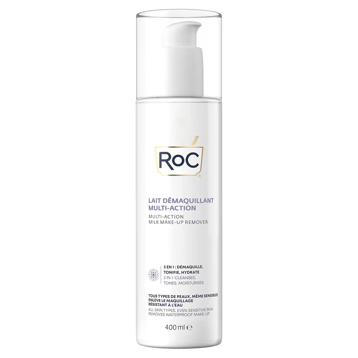 RoC 3’ü 1 Arada Makyaj Çıkarma Sütü 400 ml 2