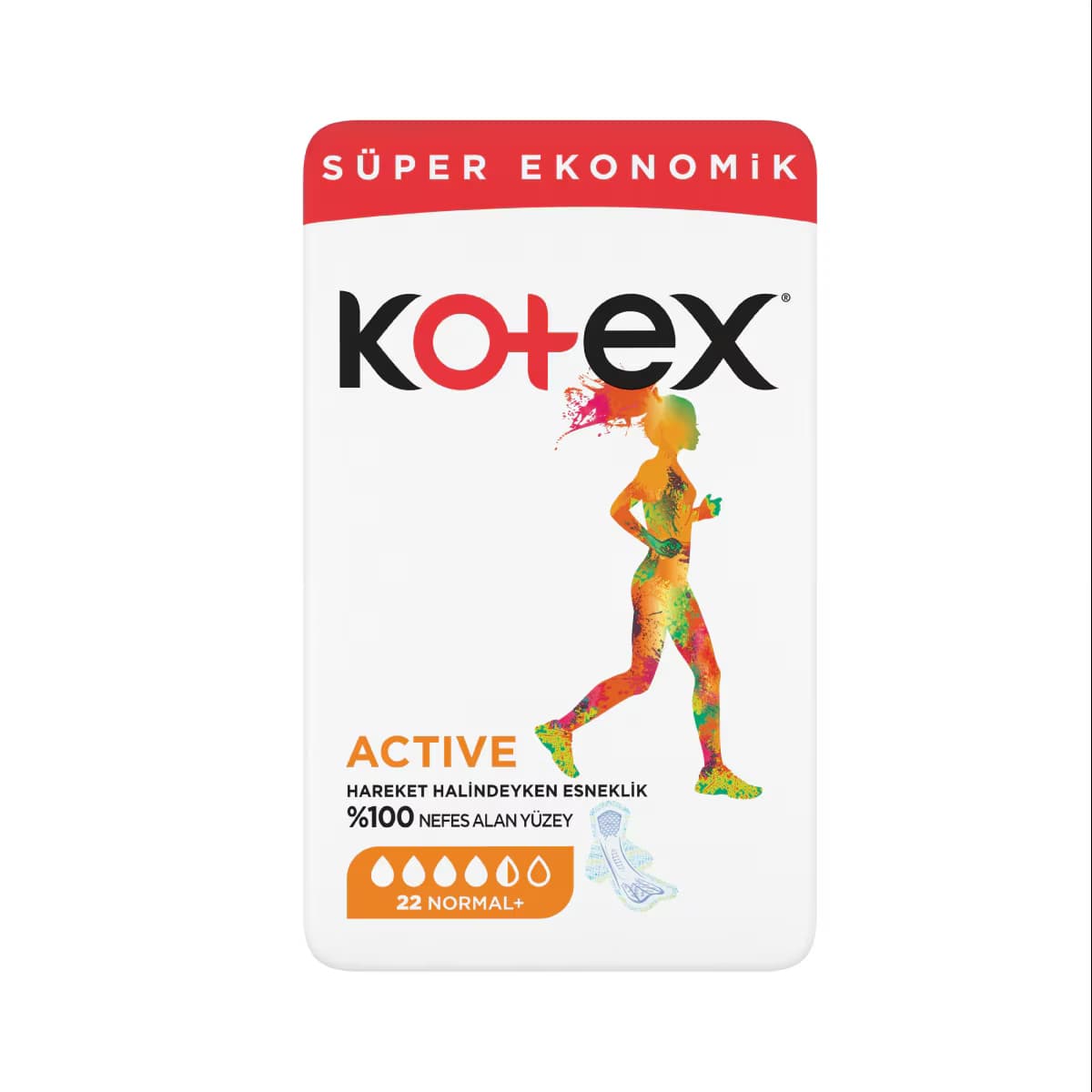 Kotex Active Quadro Normal 22 Adet 2