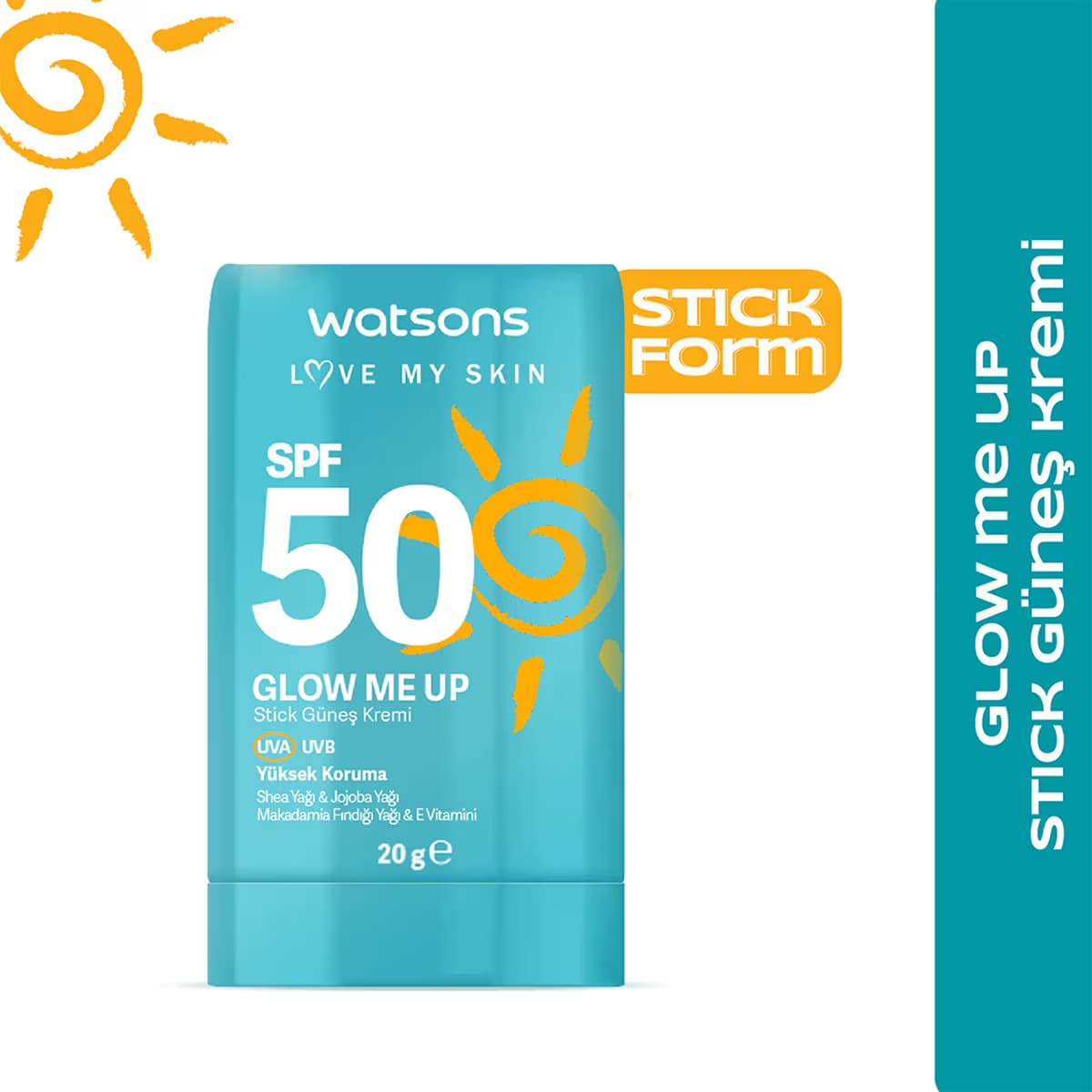 Watsons Glow Me Up SPF50 Sun Stick 20 g 3