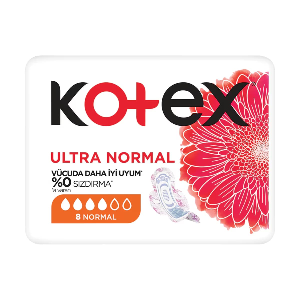 Kotex Ultra Ped Normal 8 Adet 3