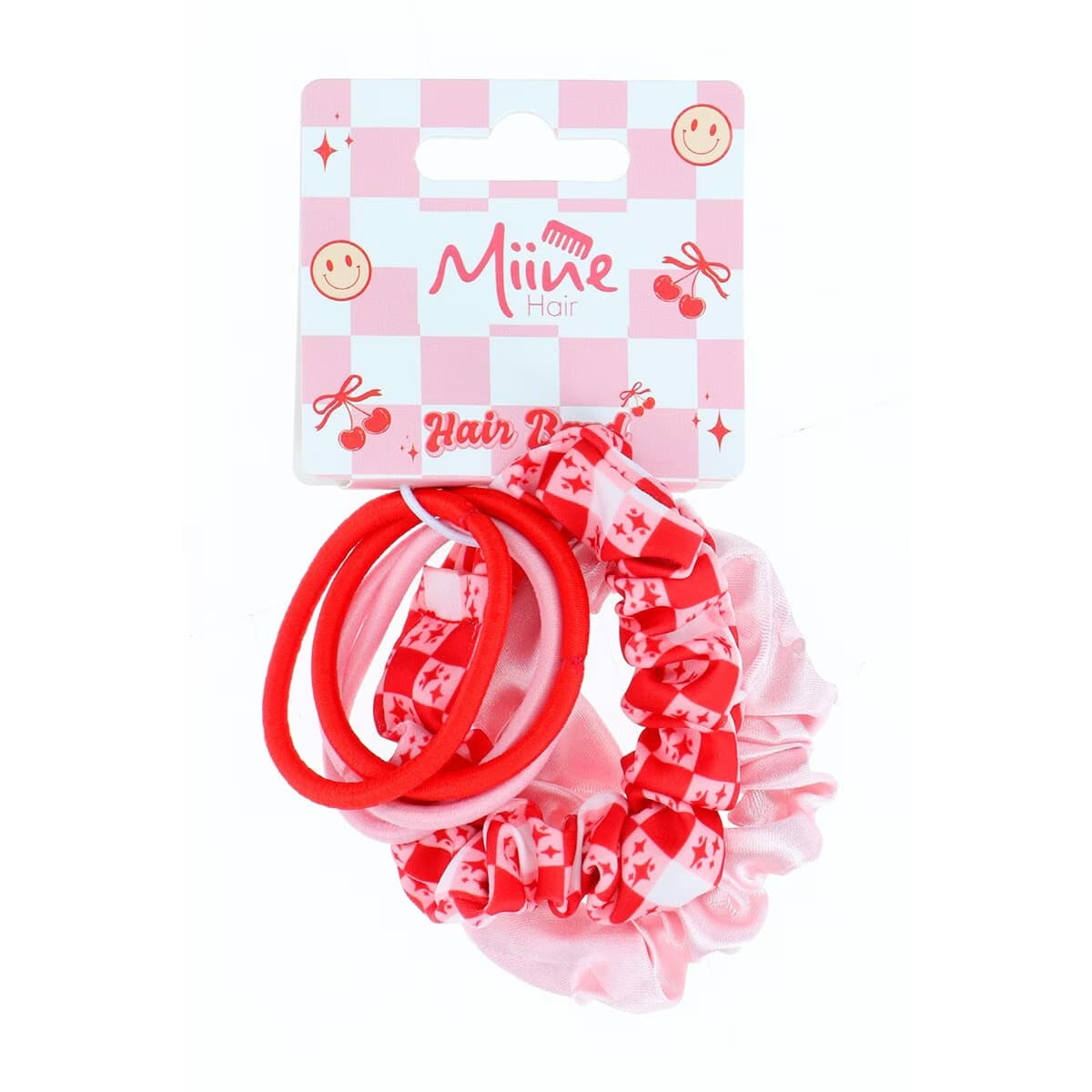 Miine Cherry Pop Saç Bandı Seti 6'lı