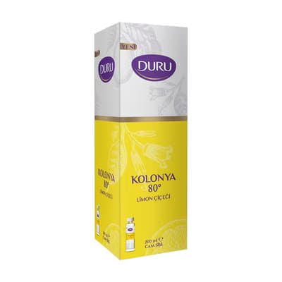 Duru Limon Kolonyası Cam Şişe 200 ml