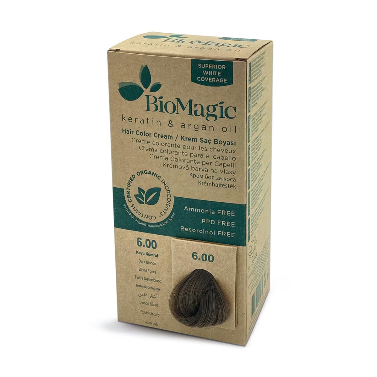 Biomagic Saç Boyası Koyu Kumral No: 6.00