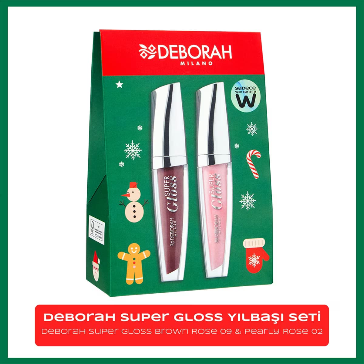 Deborah Super Gloss 2'li Yılbaşı Seti 09 & 02 5