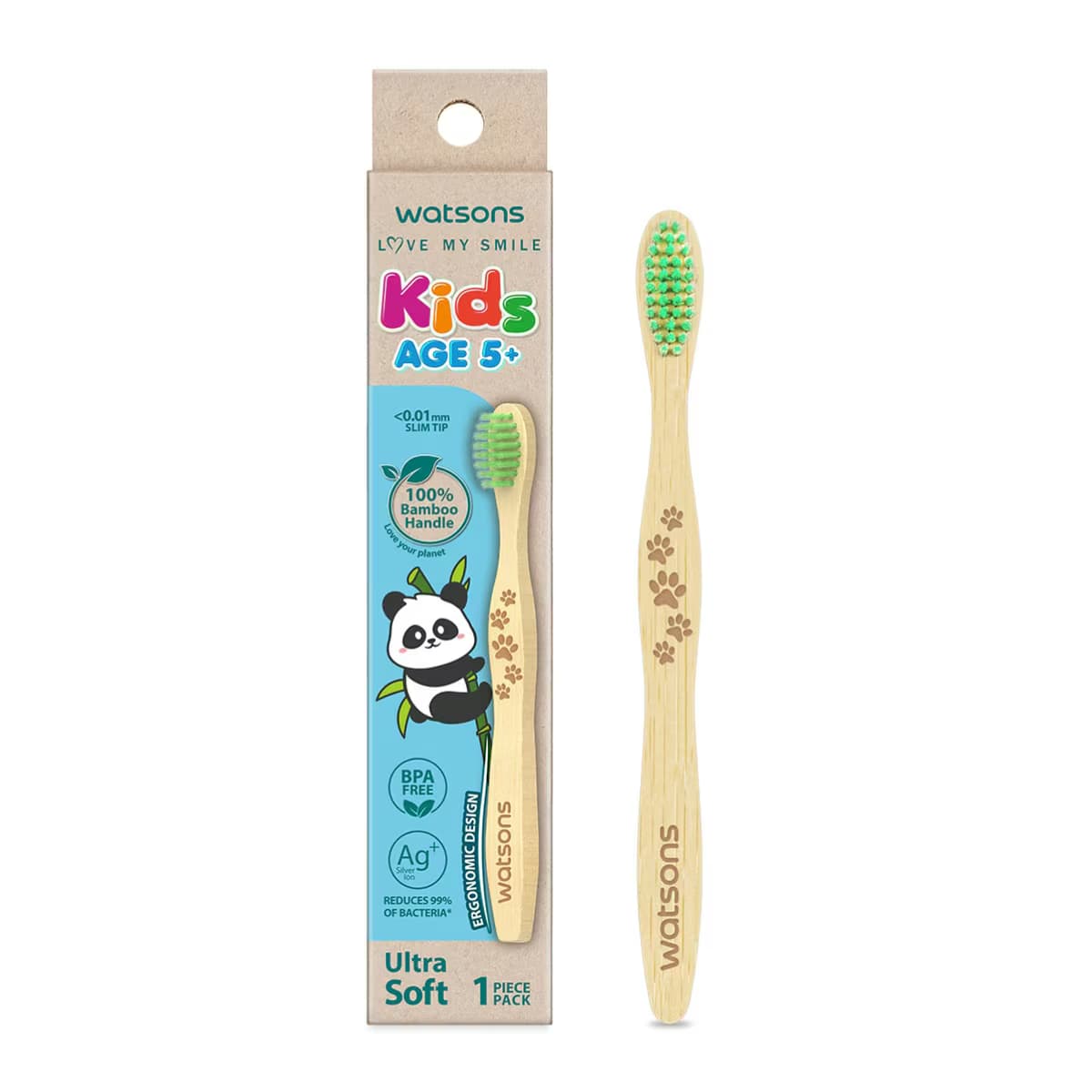 Watsons Ultra Soft Bambu Çocuk Diş Fırçası 3