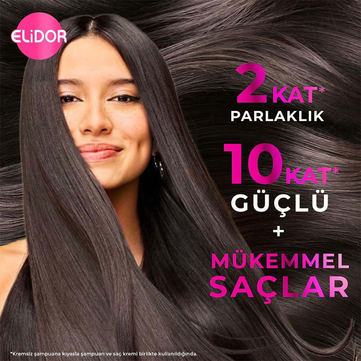Elidor Şampuan Güçlü ve Parlak 325 ml 4