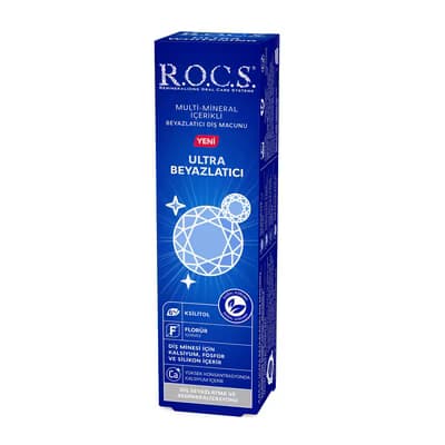 Rocs Diş Macunu Ultra Beyazlatıcı 94 g