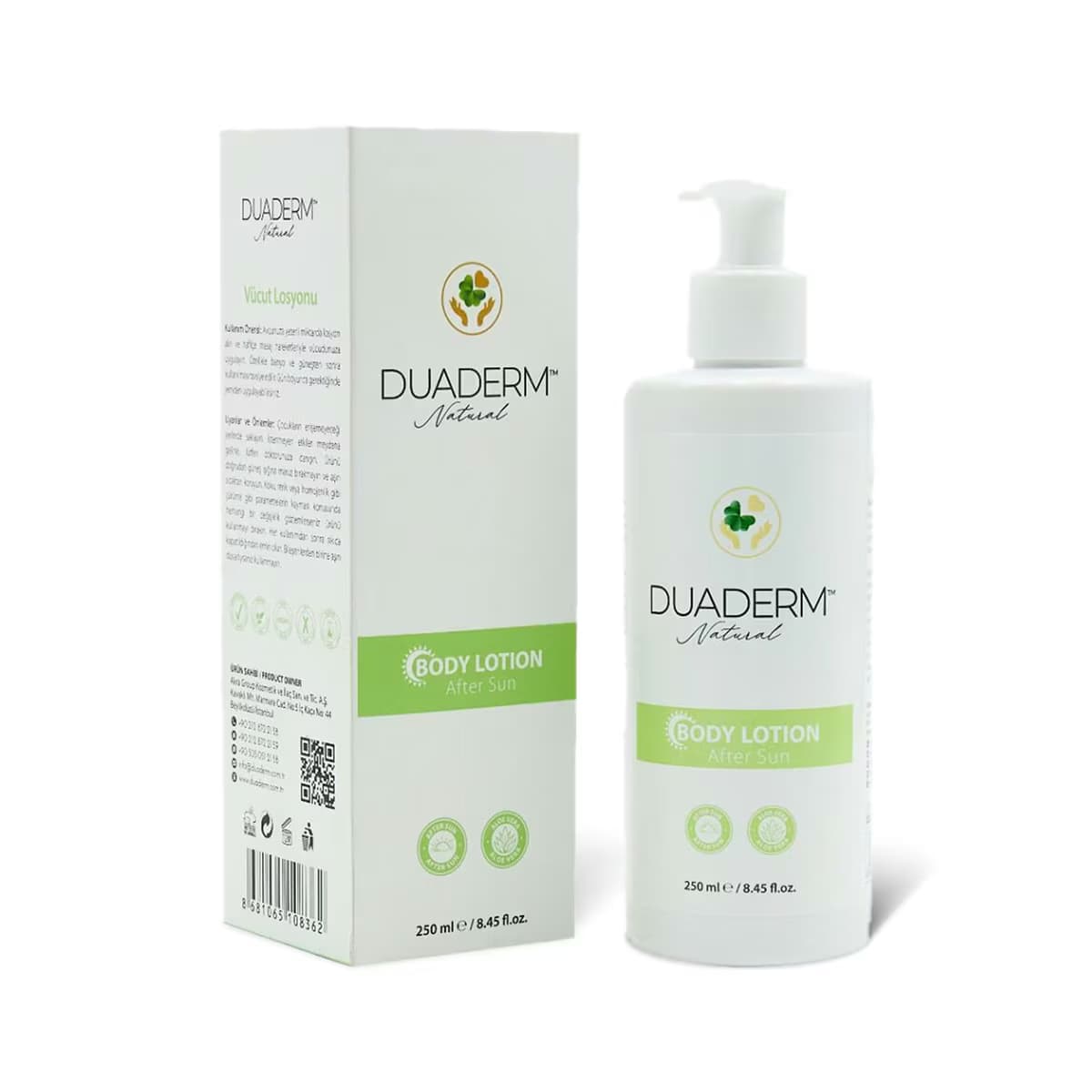 Duaderm Güneş Sonrası Vücut Losyonu 250 ml 4