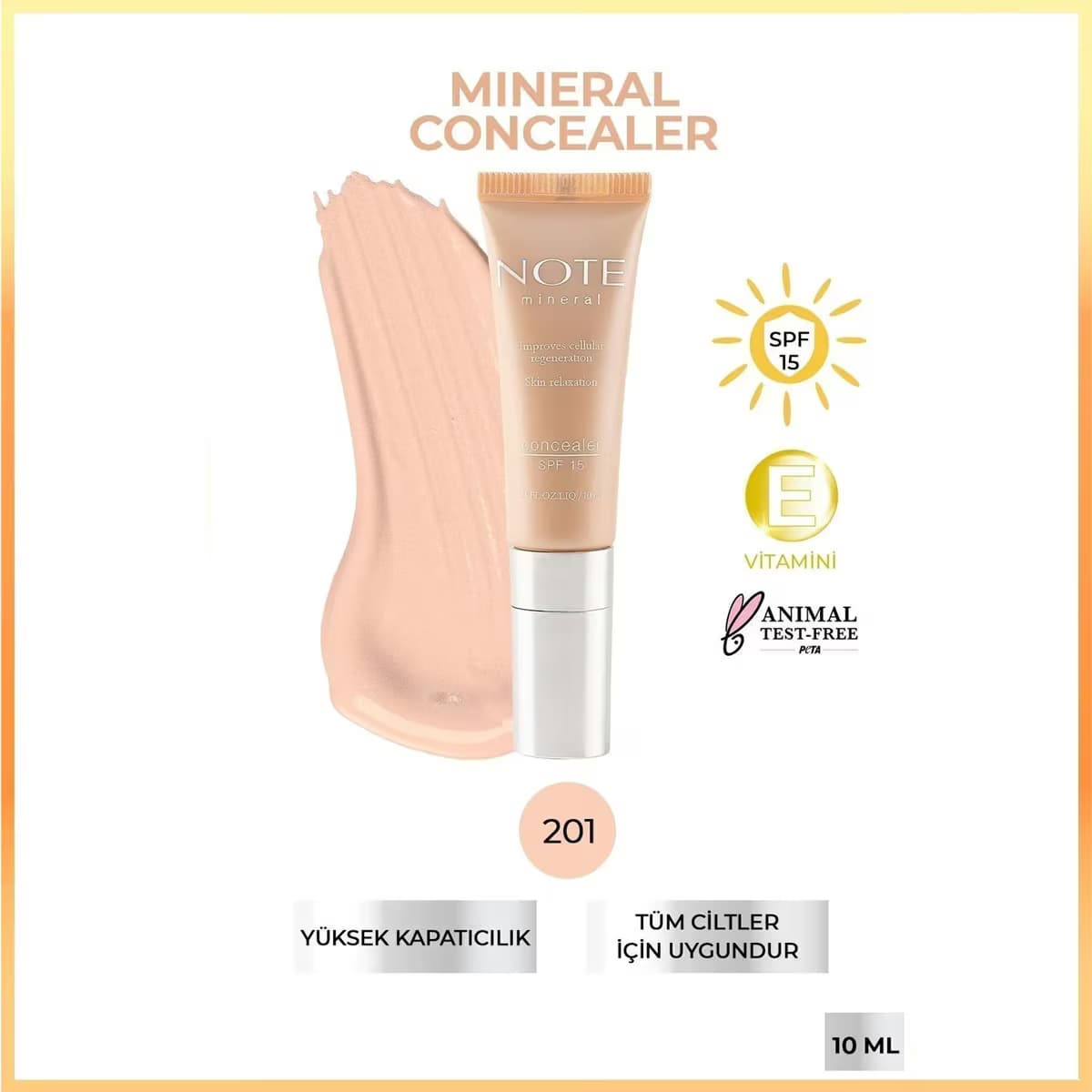Note Mineral Kapatıcı No: 201