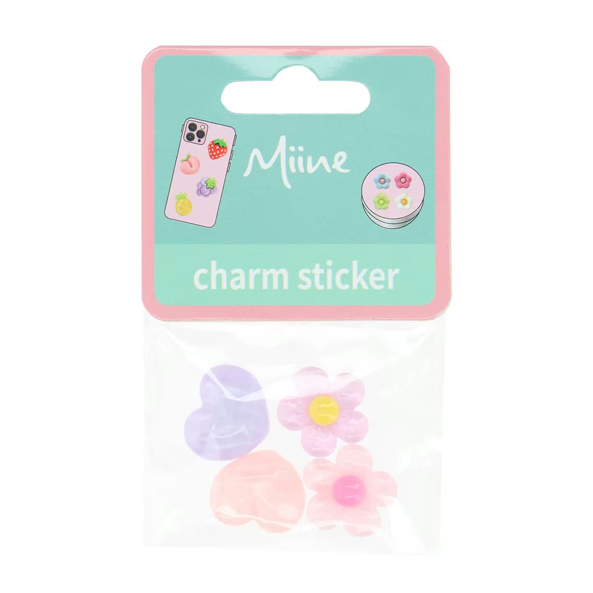 Miine Yapışkan Kozmetik Charmı 4'lü 5