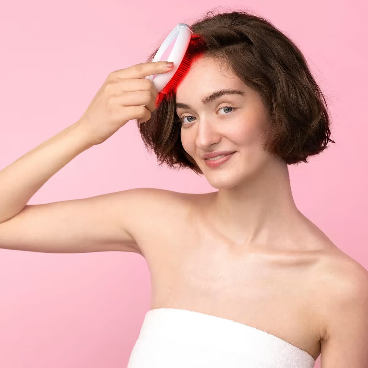 Foreo Flip Play Kırmızı Işıklı Saç Fırçası Pink 3