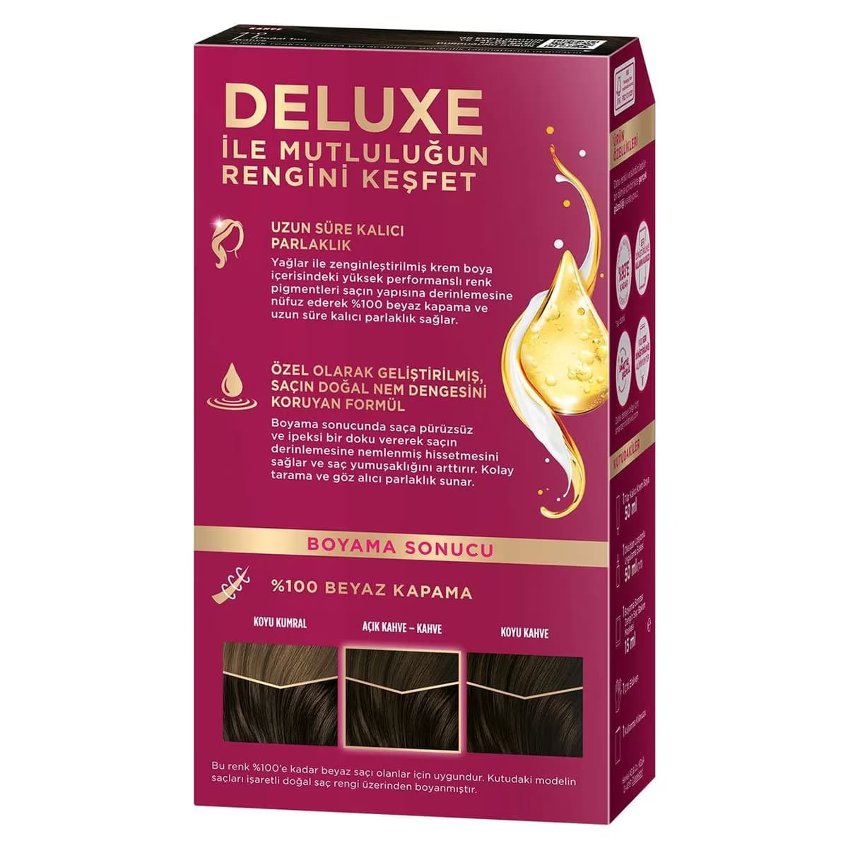 Palette Deluxe Saç Boyası Kahve No: 4-0 50 ml 2