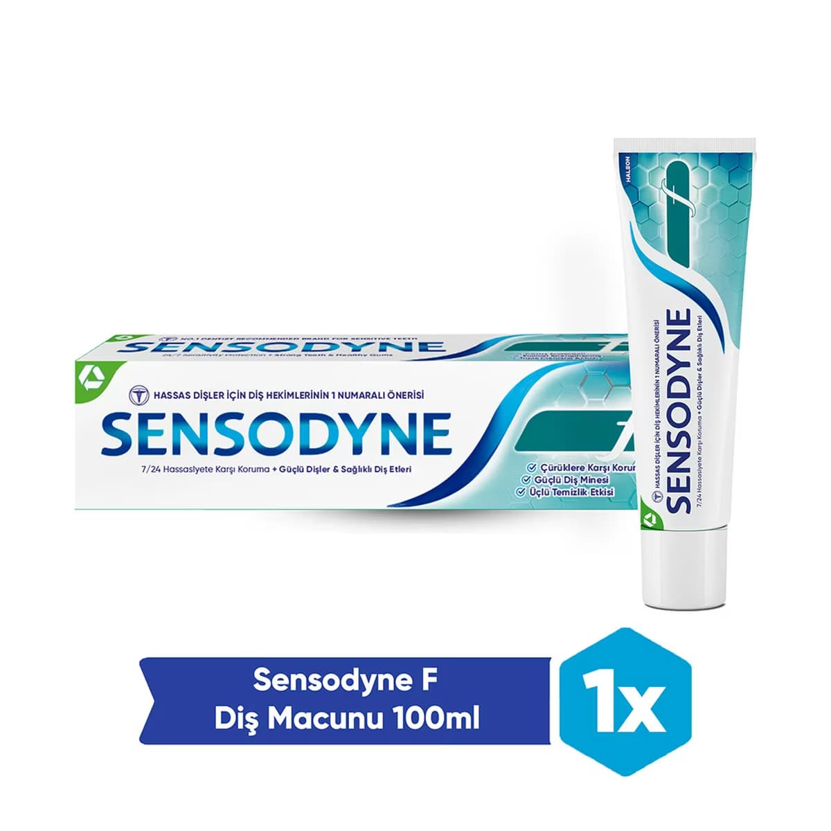 Sensodyne Diş Macunu Florürlü 100 ml 2