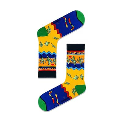 Carnaval Socks Kaktüs Vahşi Batı Çorap - Gratis