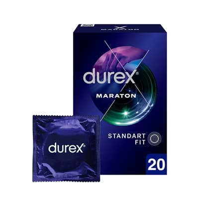 Durex Maraton Prezervatif 20'li - Gratis