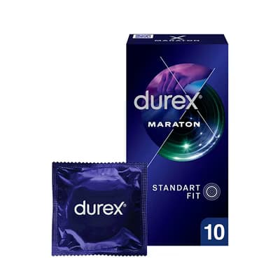 Durex Maraton Prezervatif 10'lu - Gratis