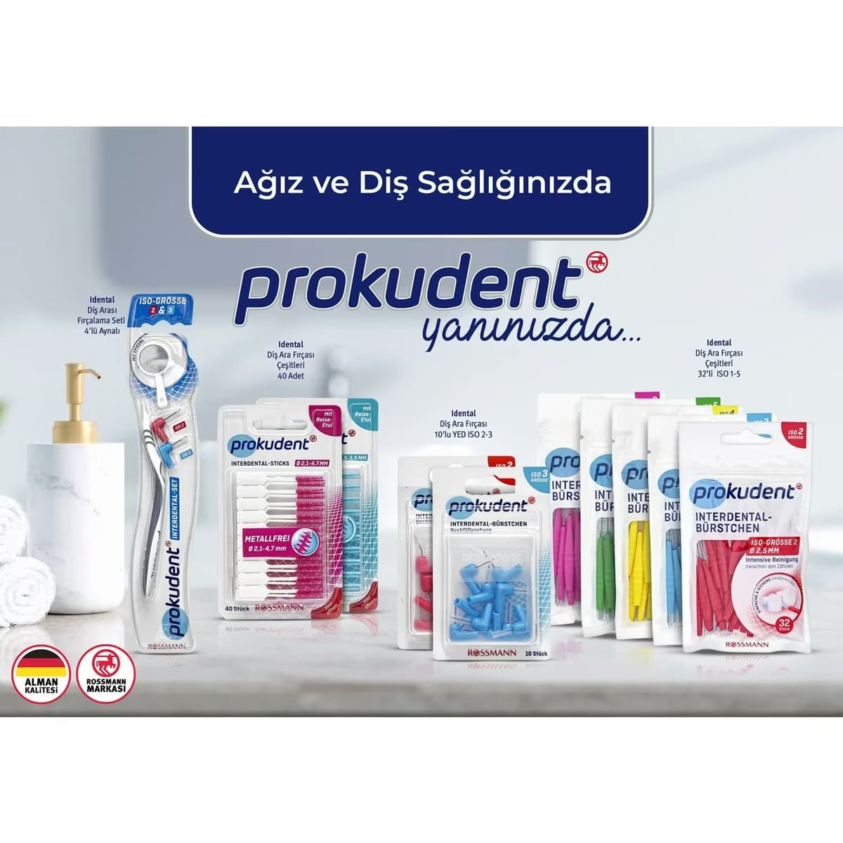 Prokudent Diş Ara Fırçası ISO 2 32 parça 2